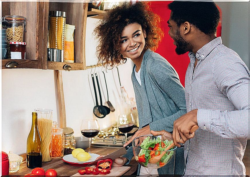 Cooking as a couple: what are its benefits?