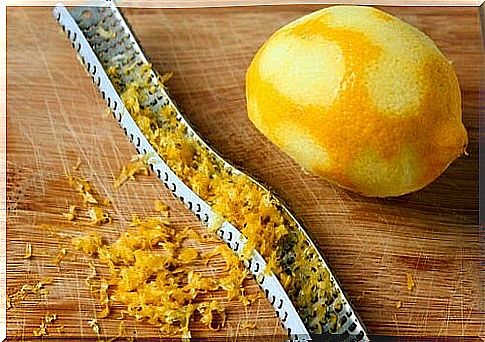 Lemon peel