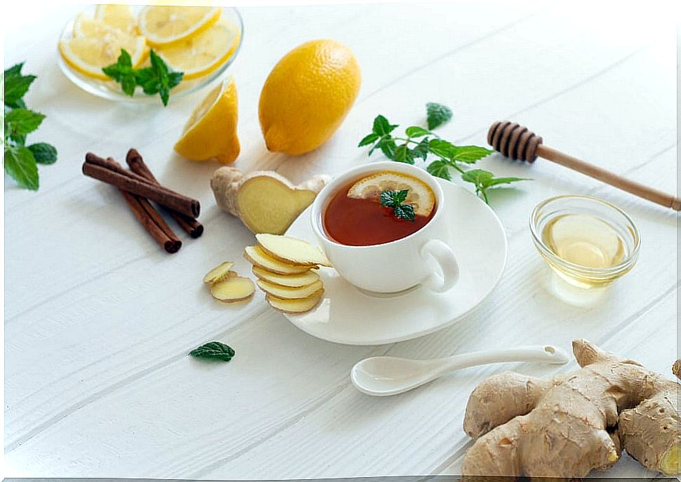 Lemon, cinnamon and ginger remedy for almost everything