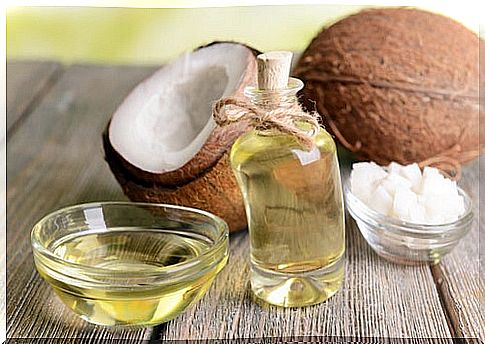 Treating burns and acne with coconut oil