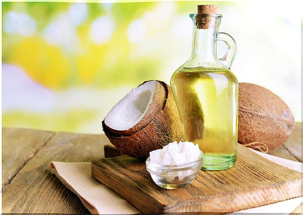 Coconut oil for spectacular hair